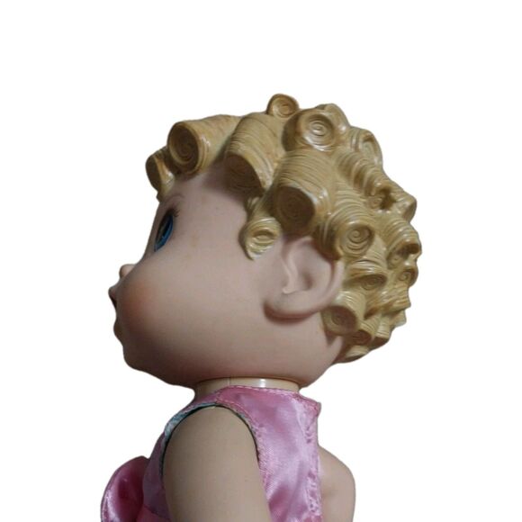 Baby Alive Doll Hasbro 2009 Talking Molded Blonde Hair Tested Works - Picture 5 of 7